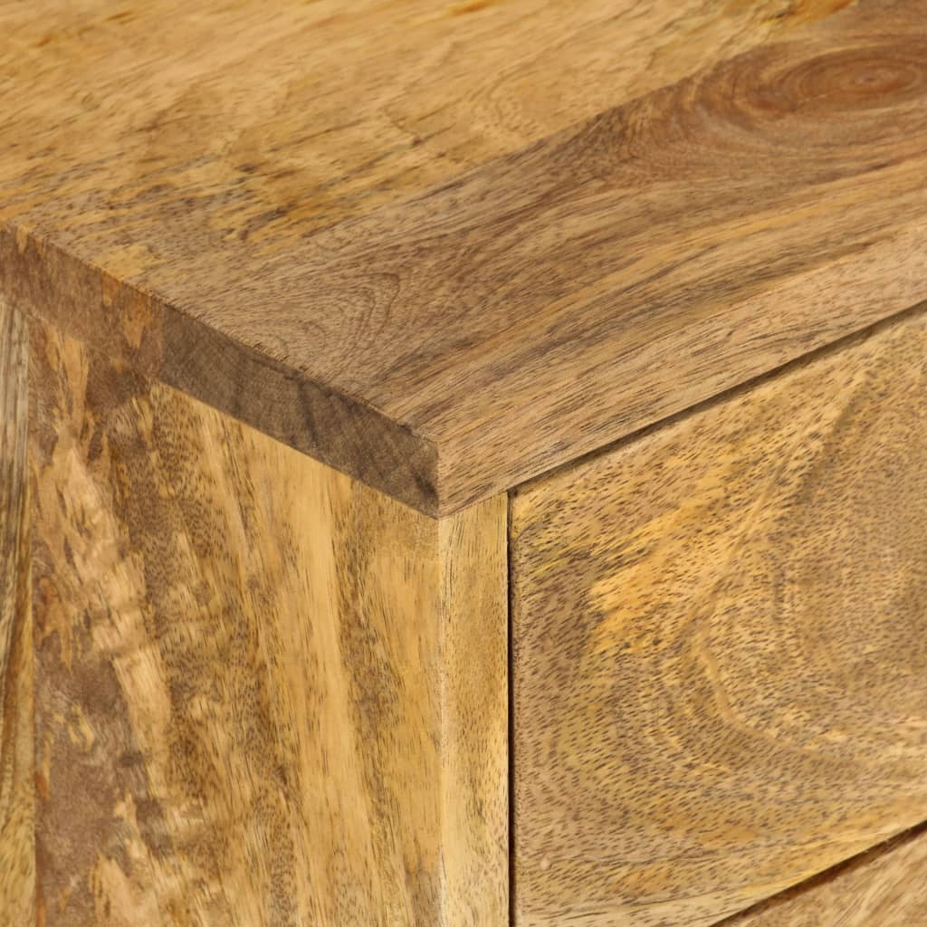 vidaXL Mueble para TV de madera maciza de mango 110x35x40 cm
