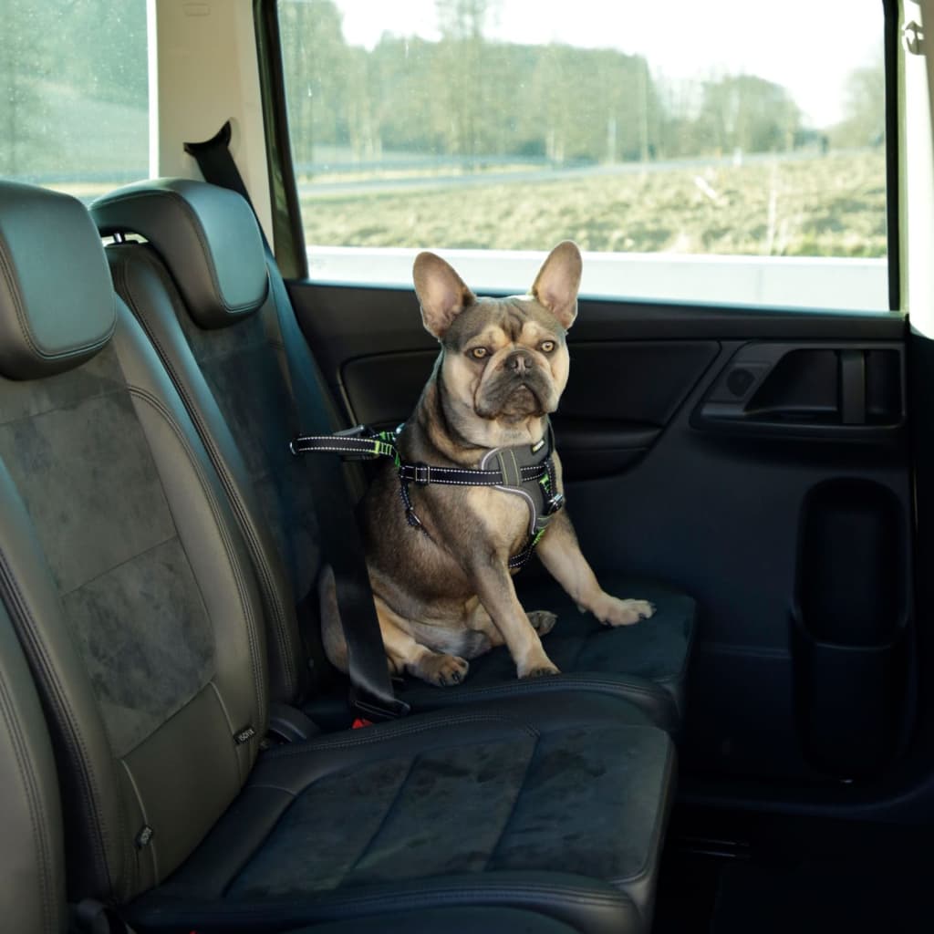 Kerbl Arnés de seguridad de coche para mascotas negro 68-85 cm