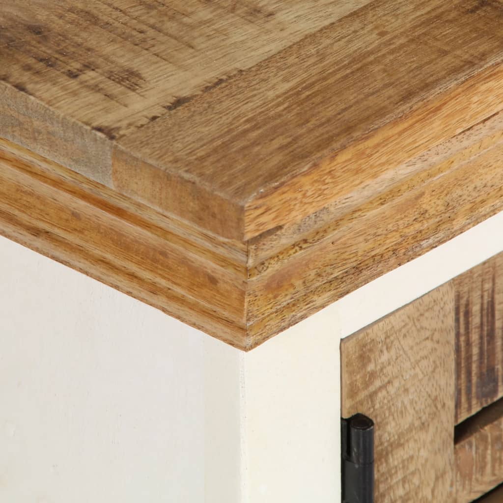 vidaXL Mueble para TV de madera maciza de mango 118x30x40 cm