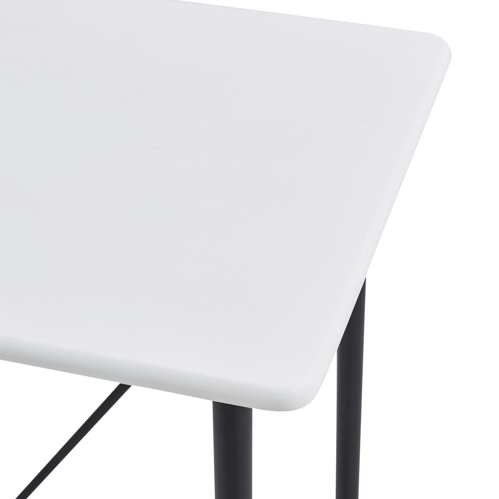 vidaXL Juego de mesa alta y taburetes 5 piezas tela gris topo