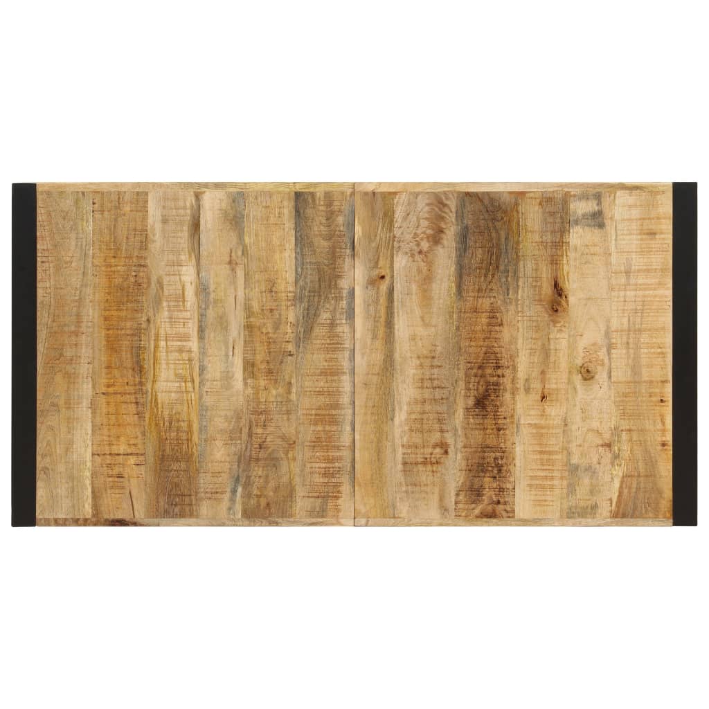 vidaXL Mesa de comedor 140x70x75 cm madera maciza de mango