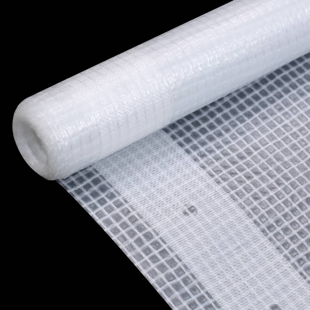 vidaXL Lona impermeable 260 g/m² 2x20 m blanca