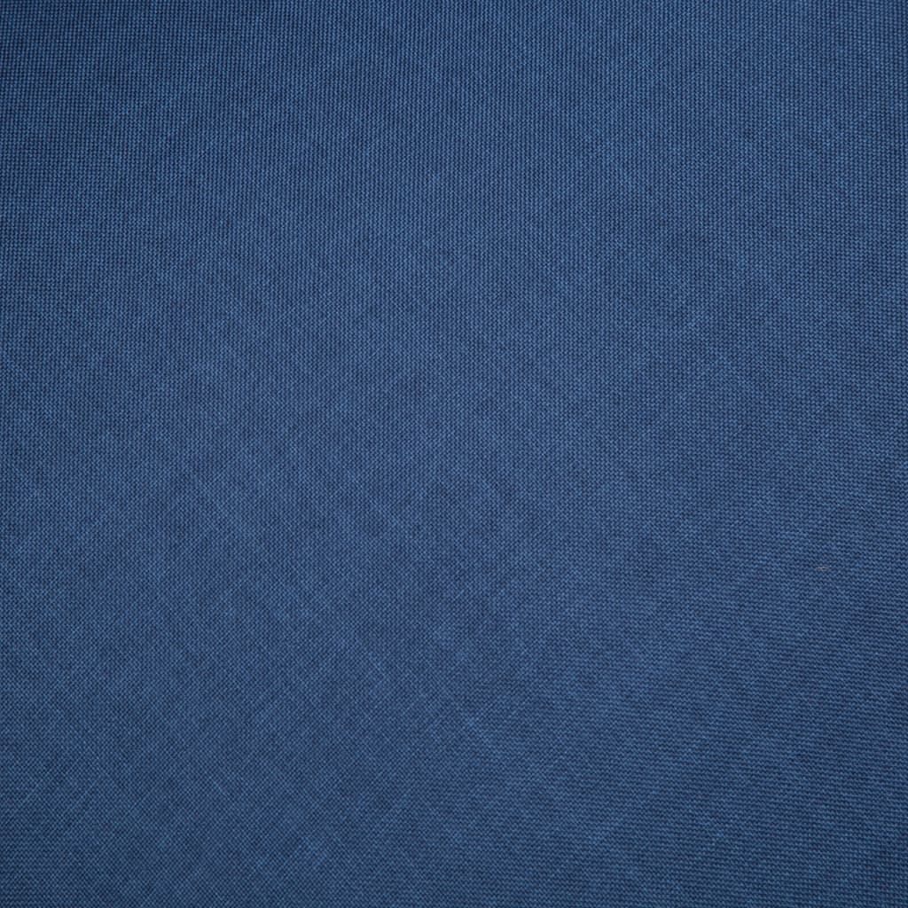 vidaXL Sofá de 2 plazas de tela azul
