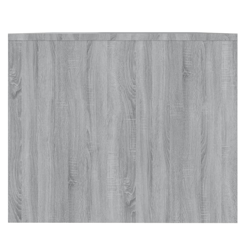 vidaXL Mesa de centro madera de ingeniería gris Sonoma 90x50x41,5 cm