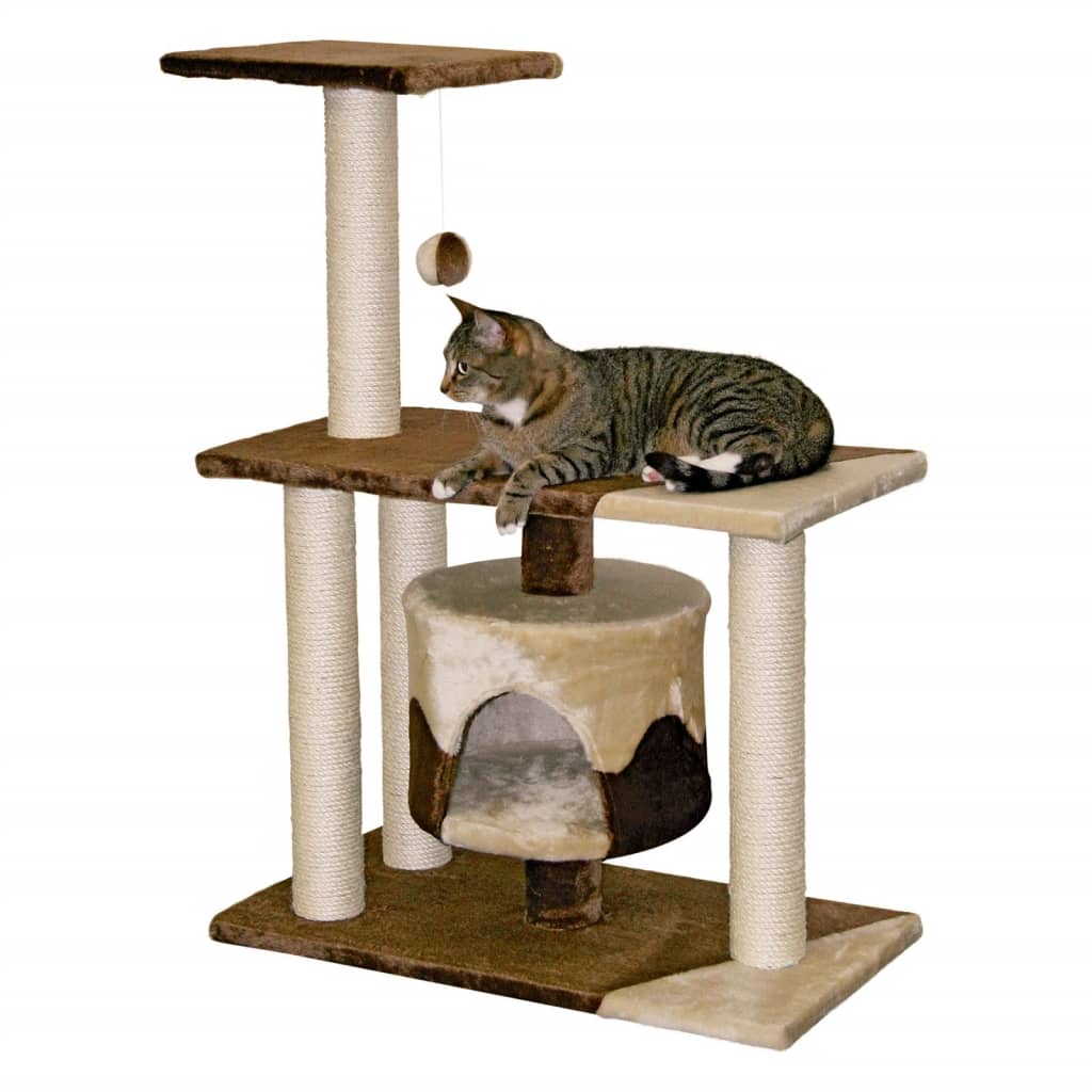 Kerbl Poste rascador para gatos Jade Pro marrón y beige 96 cm