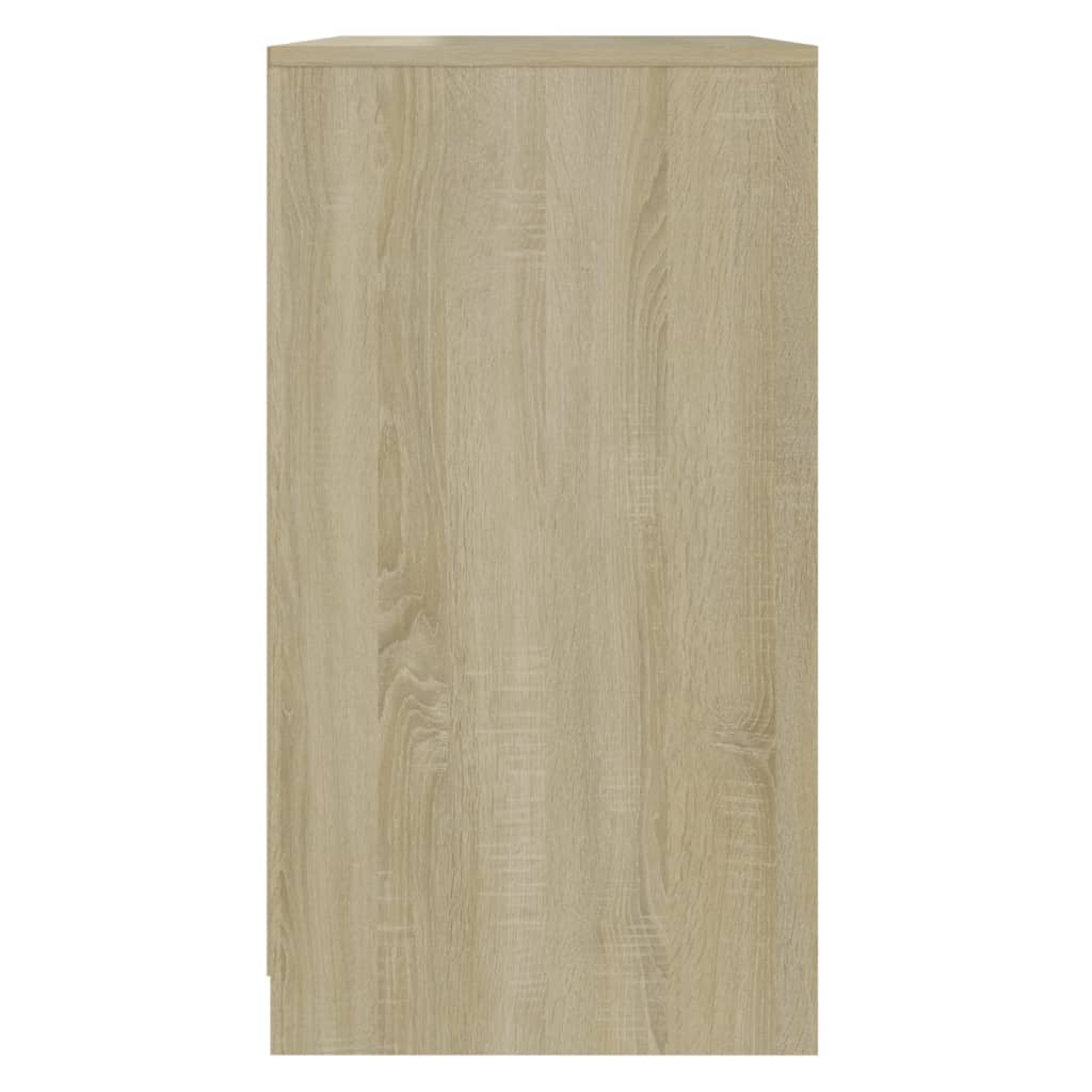 vidaXL Aparador de madera contrachapada roble Sonoma 70x40,5x75 cm