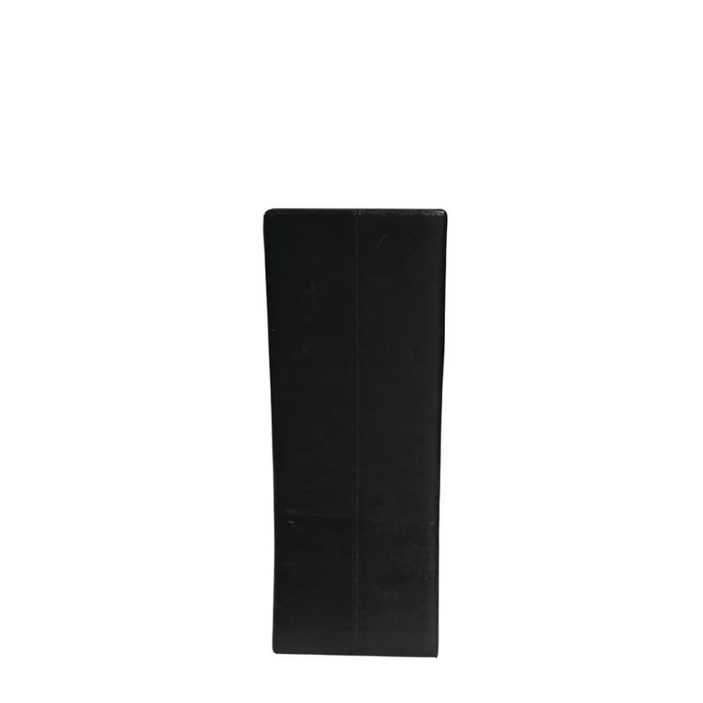 vidaXL Sillas de comedor 2 unidades cuero sintético negro
