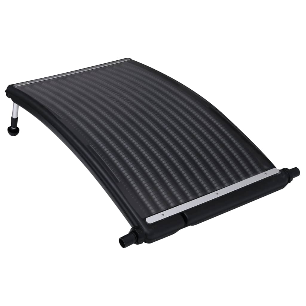 vidaXL Paneles calefactores solares de piscina curvos 3 uds 110x65 cm