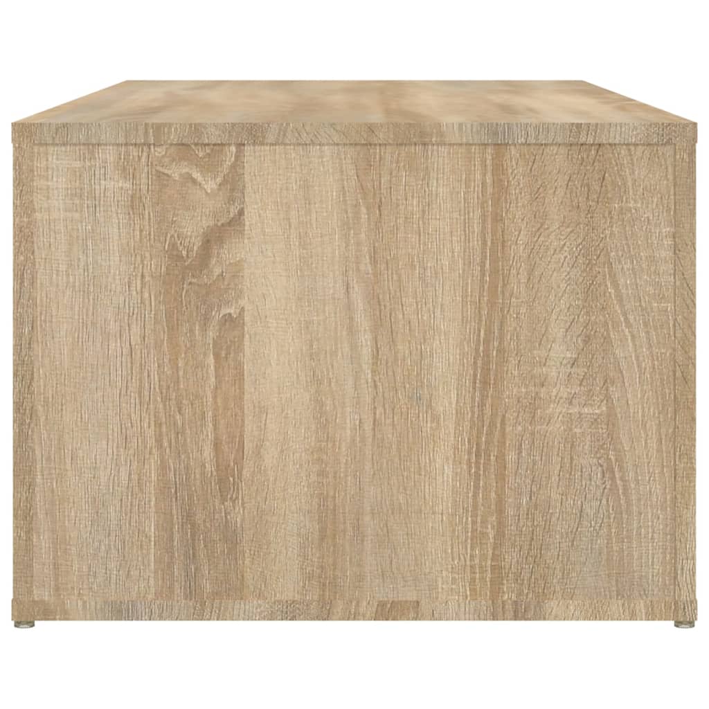 vidaXL Mesa de centro madera contrachapada roble Sonoma 100x50x36 cm