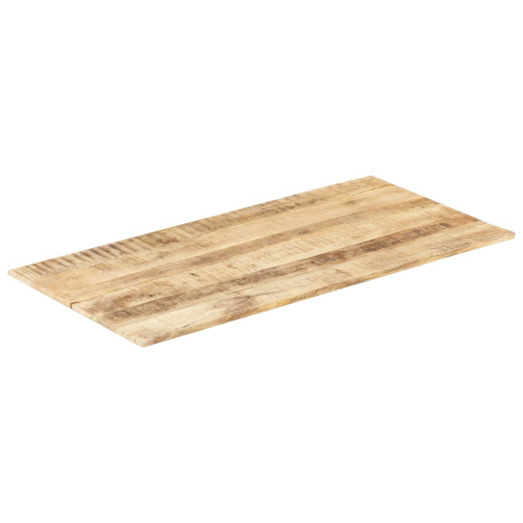 vidaXL Tablero de mesa madera maciza de mango 15-16 mm 100x60 cm