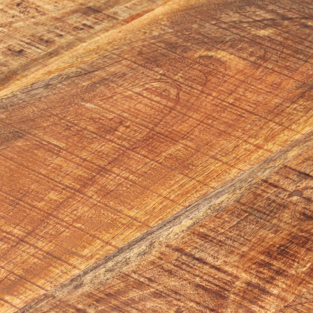 vidaXL Mesa de centro de madera de mango maciza 60x40 cm