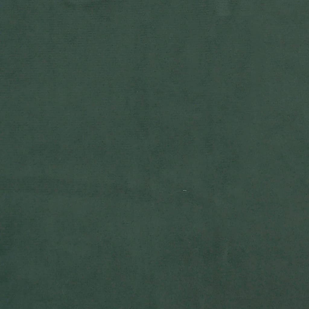 vidaXL Cabecero de terciopelo verde oscuro 83x23x78/88 cm