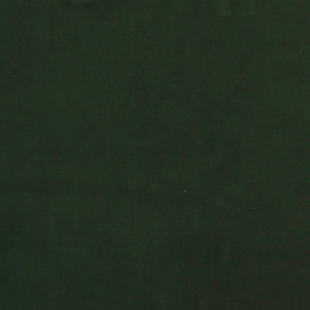 vidaXL Taburete de terciopelo verde oscuro 78x56x32 cm