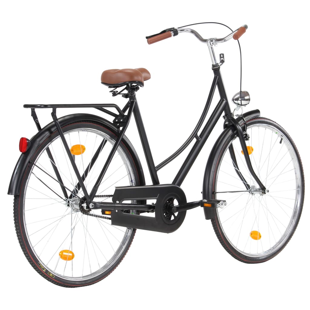 3056791 vidaXL Holland Dutch Bike 28 inch Wheel 57 cm Frame Female (92312+92314)