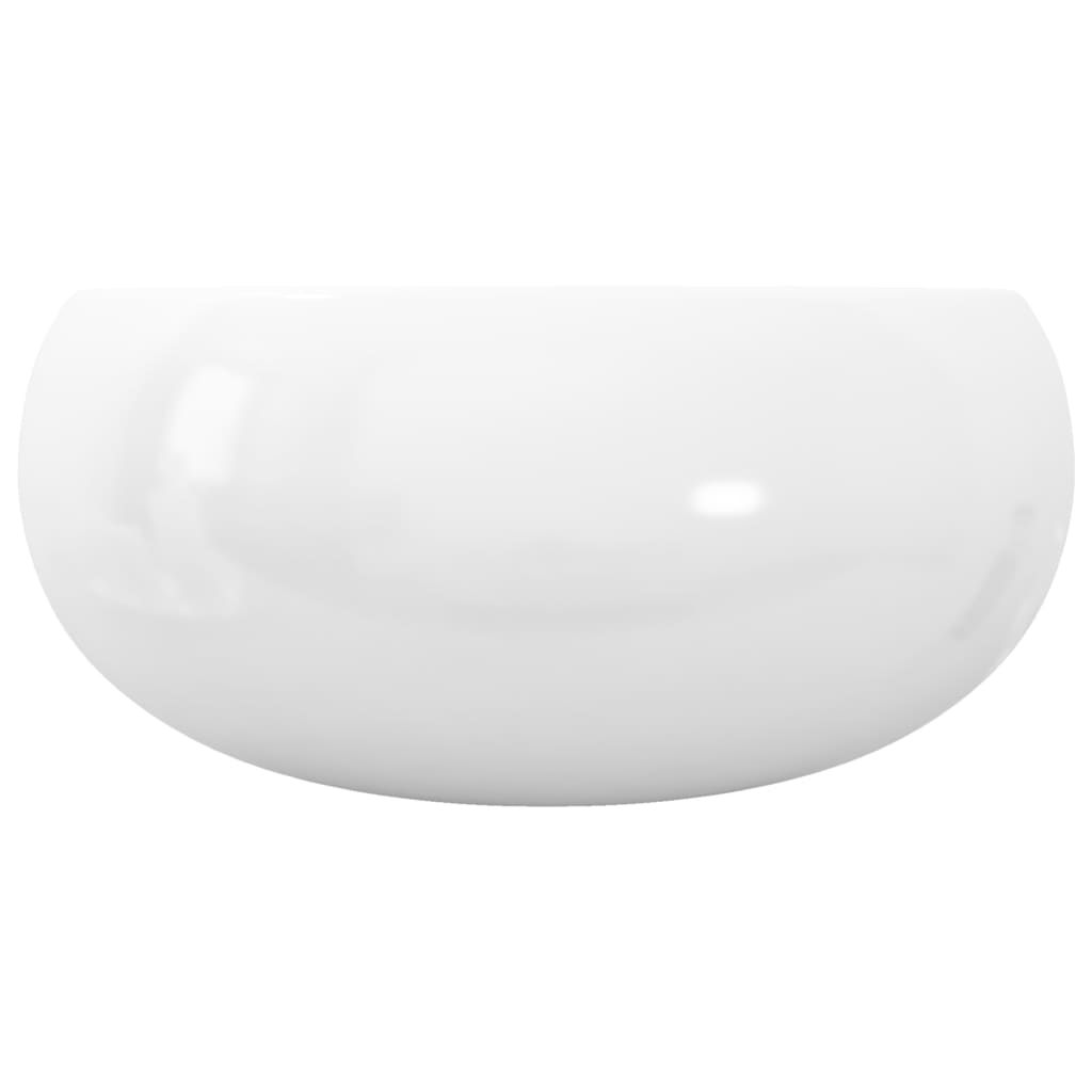 vidaXL Conjunto de muebles de baño de 3 piezas cerámica blanco