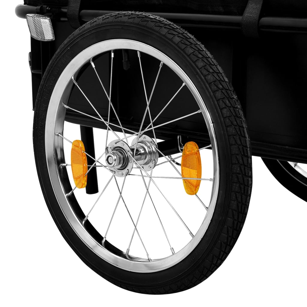 Remolque Para Bicicletas Negro Y Azul 65 Kg Vidaxl con Ofertas en