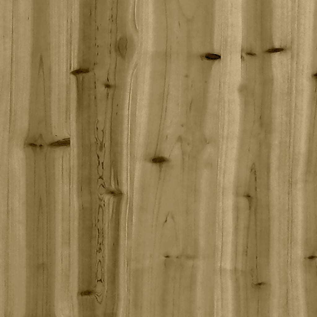 vidaXL Sillones de jardín con cojines 2 uds madera de pino impregnada