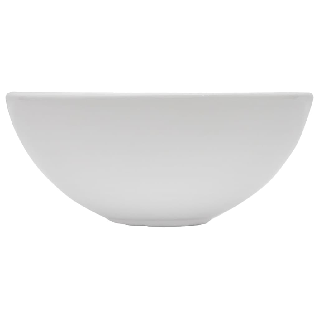 vidaXL Conjunto de muebles de baño 2 piezas cerámica blanco