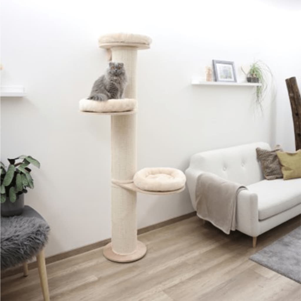 Kerbl Rascador para gatos Dolomit Tower beige 187 cm