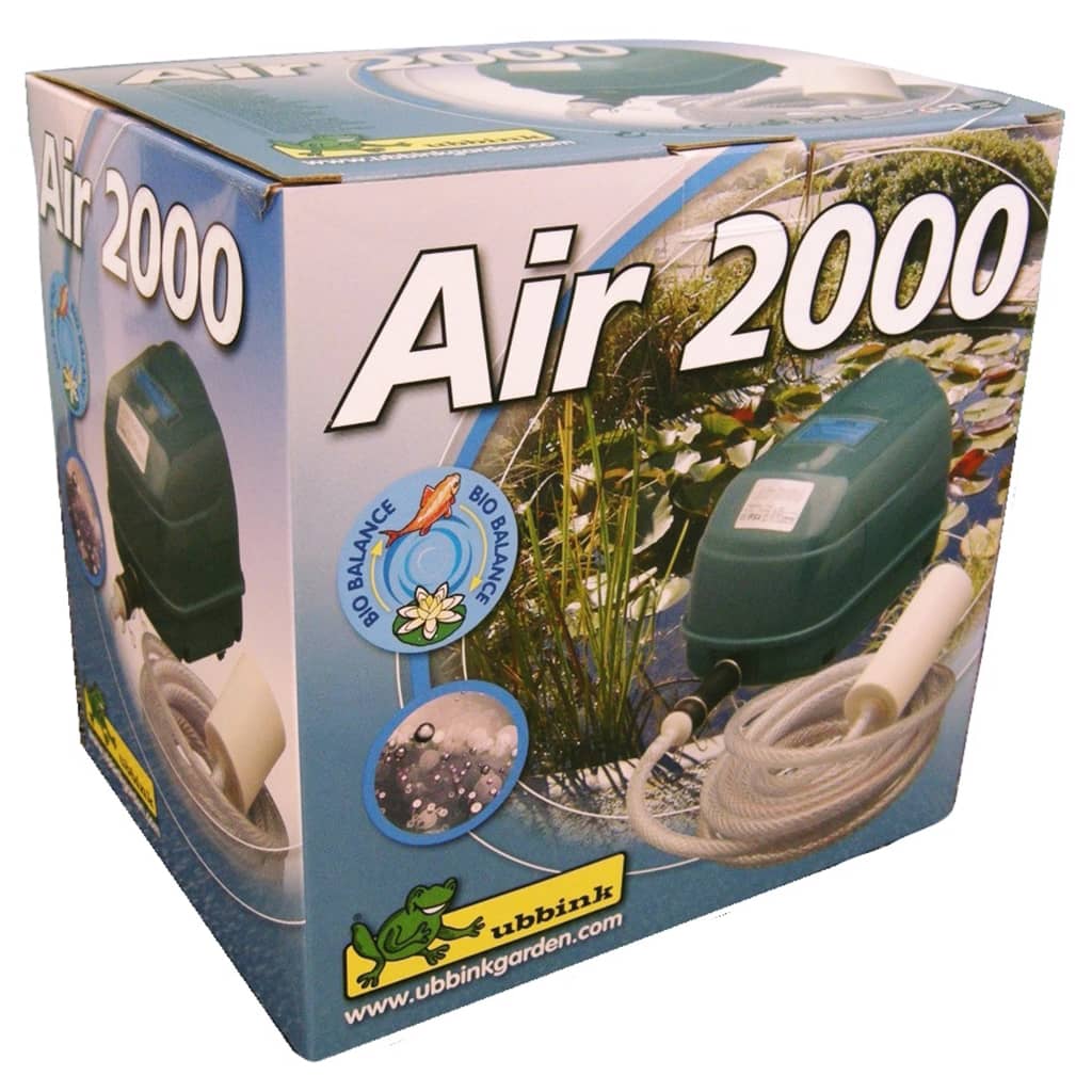 vidaXL Bomba de aireación interior Air 2000 2000 l/h