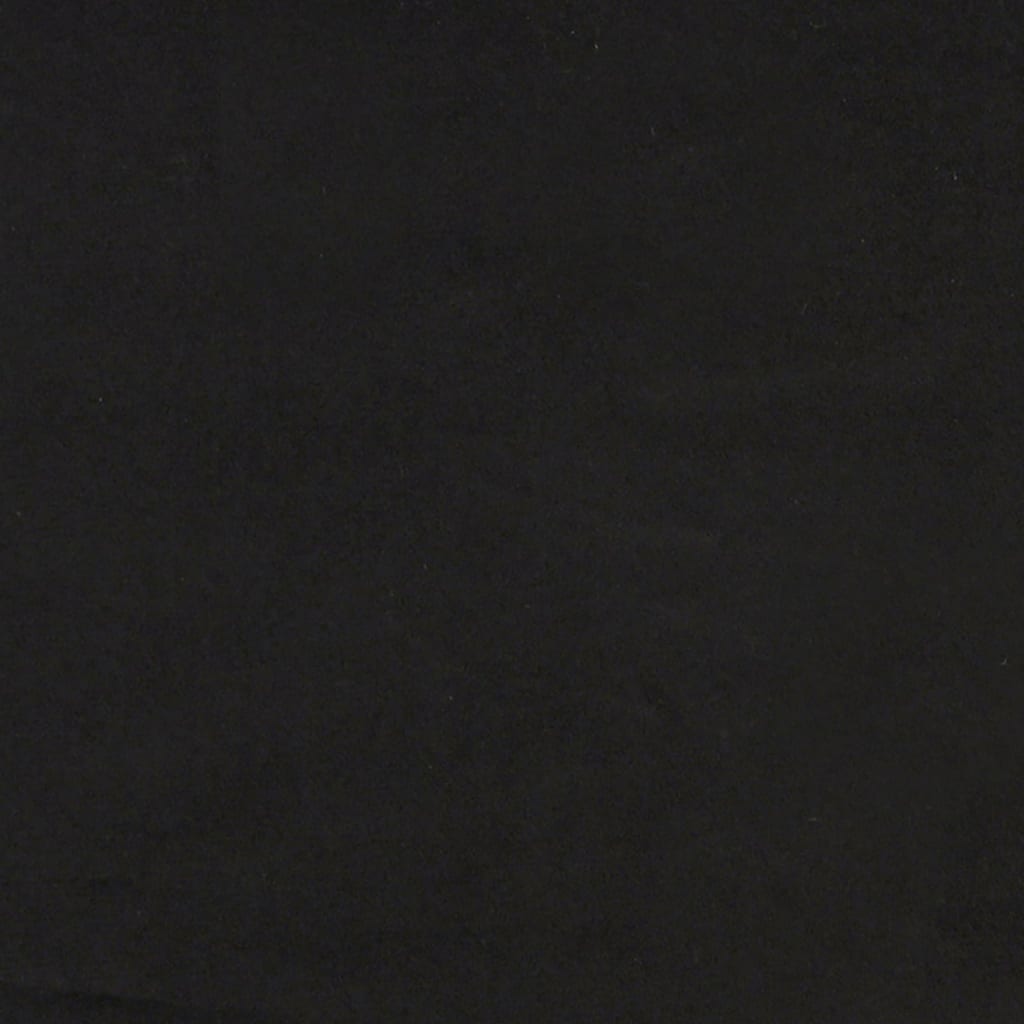 vidaXL Sillón de terciopelo negro 63x76x80 cm
