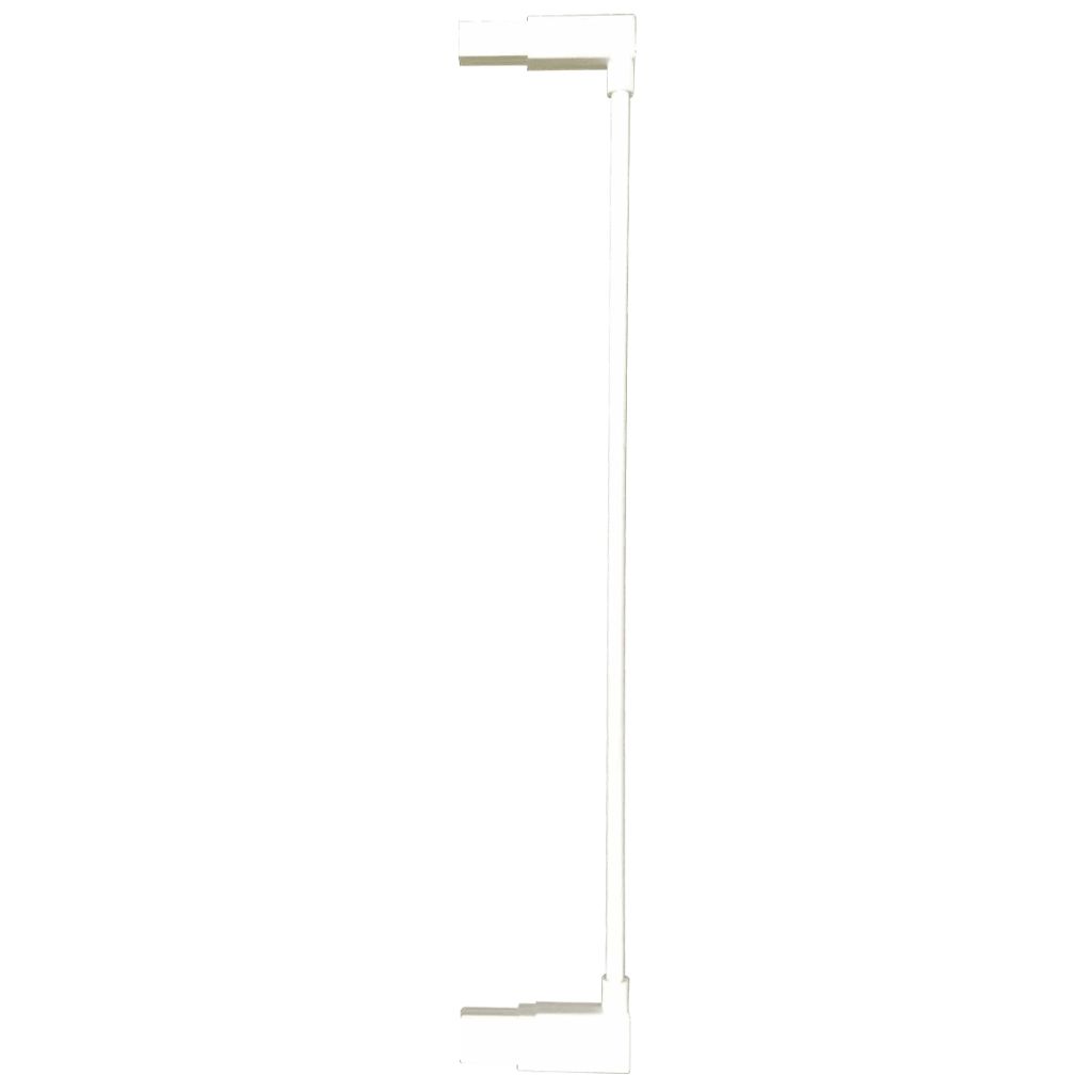 Noma Extension de puerta Easy Pressure Fit 7 cm metal blanca 93682