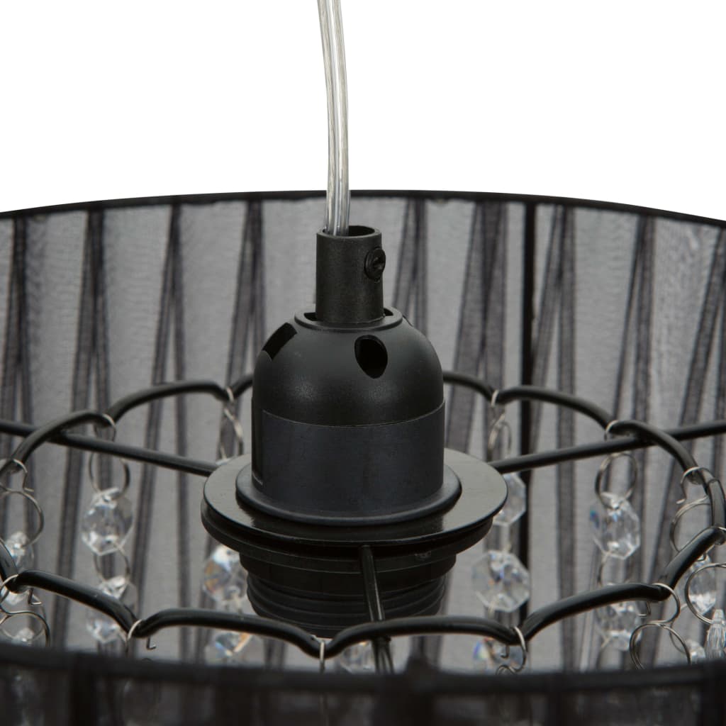 Ranex Lámpara colgante negra 30x30x140 cm