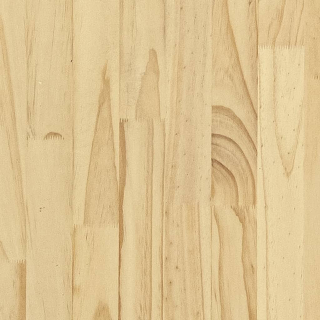 vidaXL Armario auxiliar de madera maciza de pino 60x36x65 cm