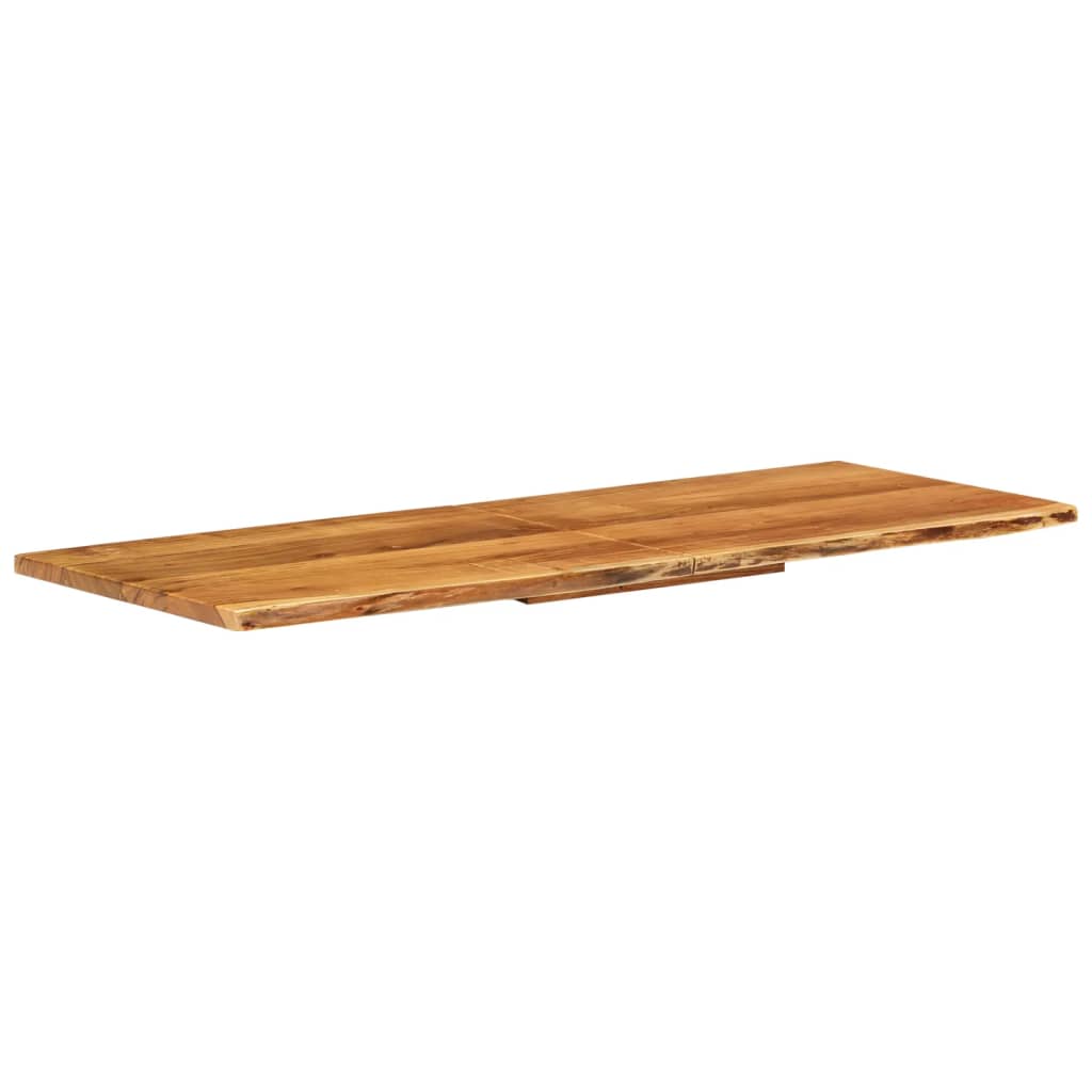 vidaXL Encimera para armario tocador madera maciza acacia 140x55x2,5cm
