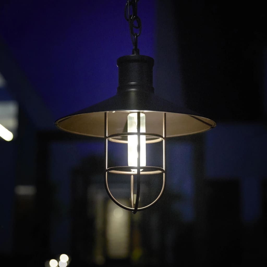 Luxform Lámpara solar LED de jardín Caledon bronce oscuro 34112