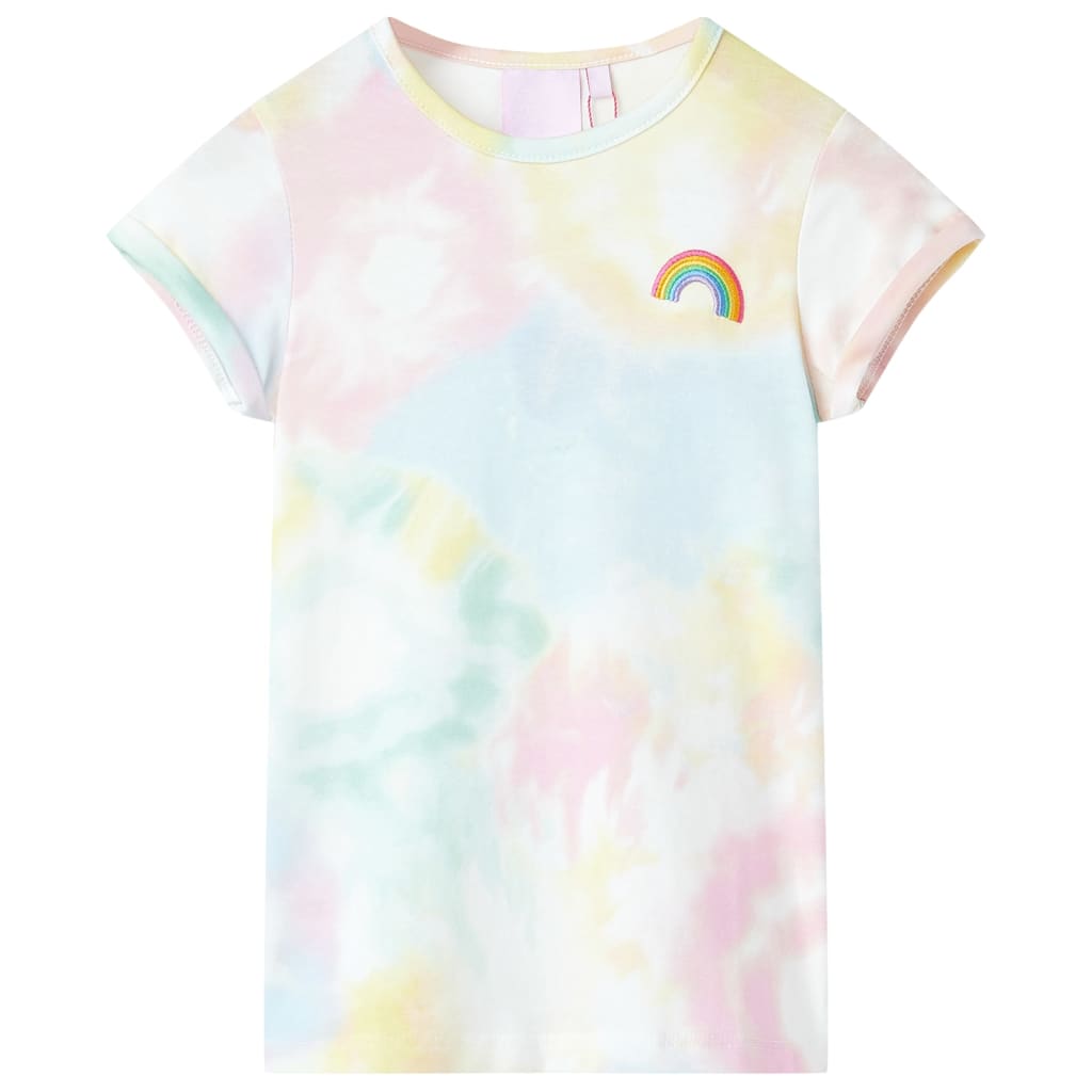 Camiseta infantil multicolor 92