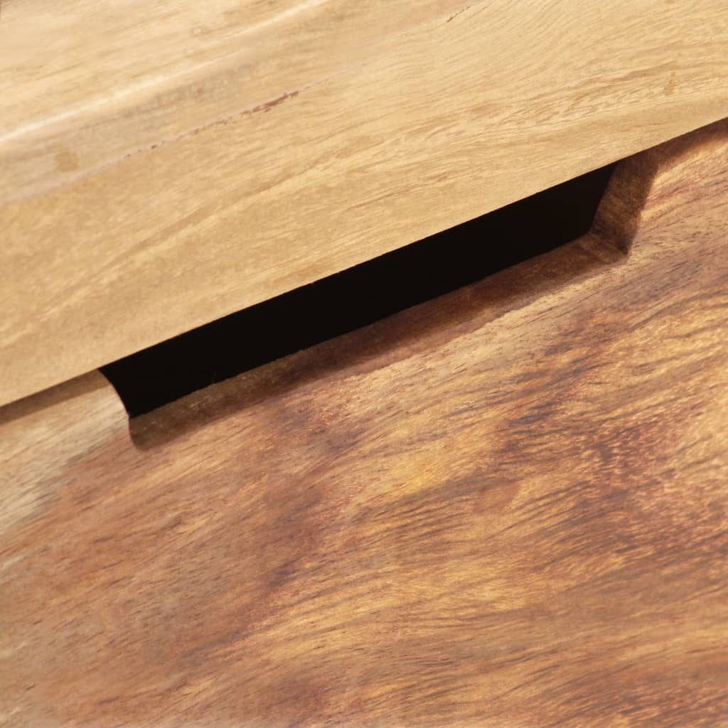 vidaXL Revistero de madera maciza de sheesham 58x30x40 cm
