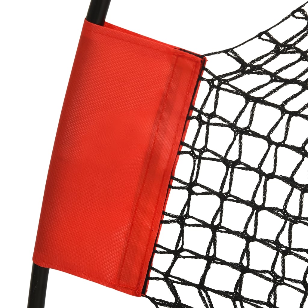 vidaXL Red de práctica de golpe de golf metal 356x92,5x215 cm