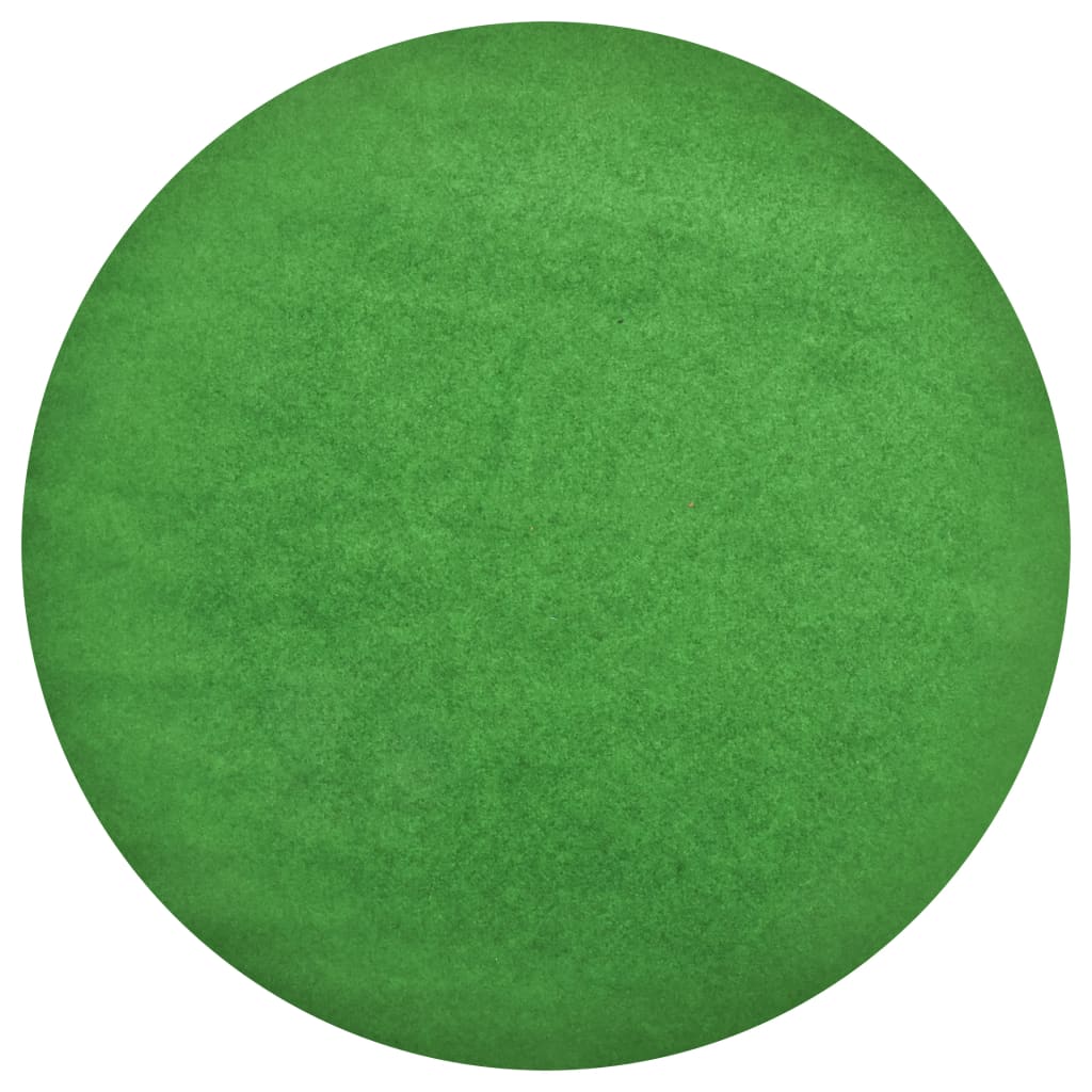 vidaXL Césped artificial con tacos redondo verde Ø170 cm