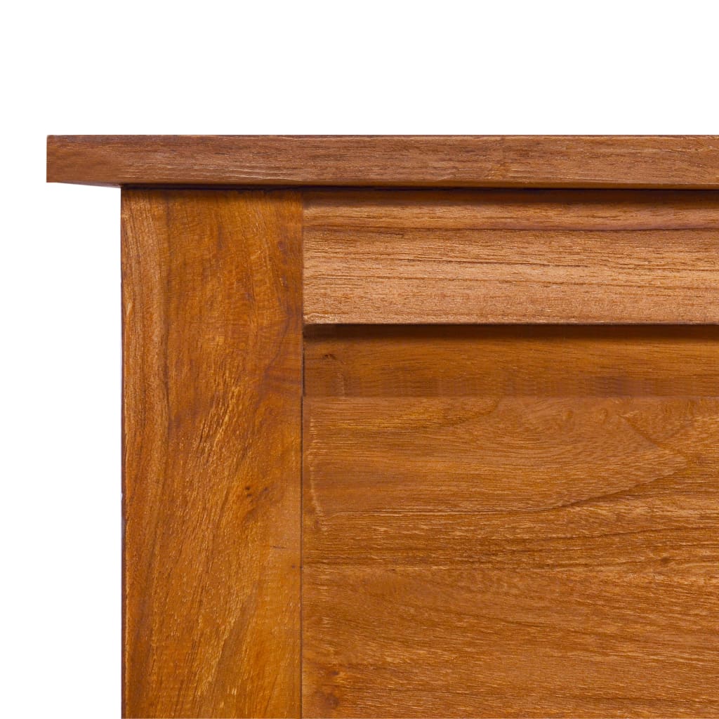 vidaXL Mueble para TV madera maciza de teca 100x30x40 cm