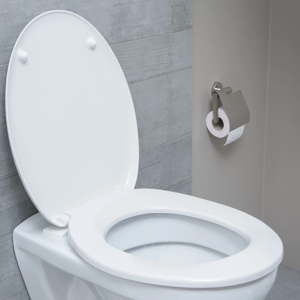 SCHÜTTE Asiento de váter WC WHITE duroplast