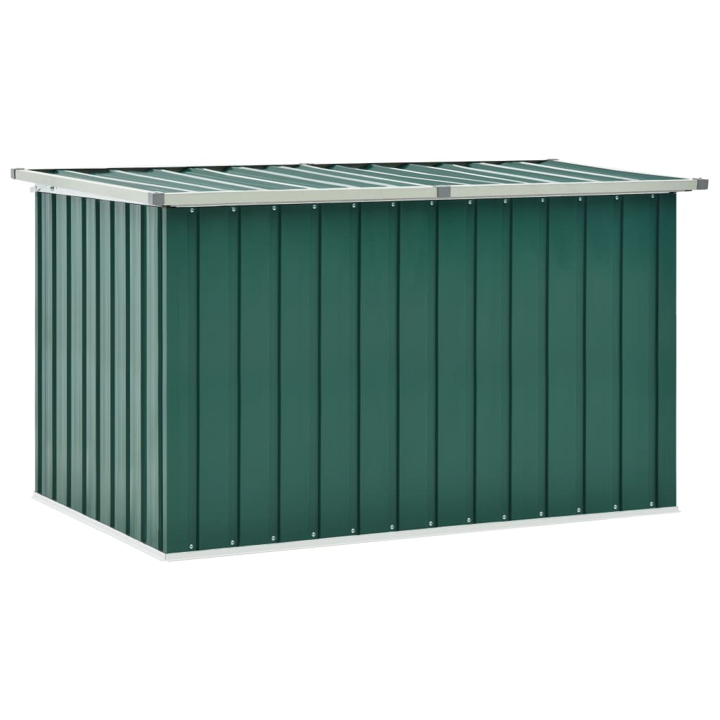 vidaXL Caja de almacenamiento de jardín verde 149x99x93 cm