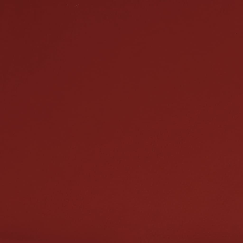 vidaXL Sillón reclinable de cuero sintético rojo tinto