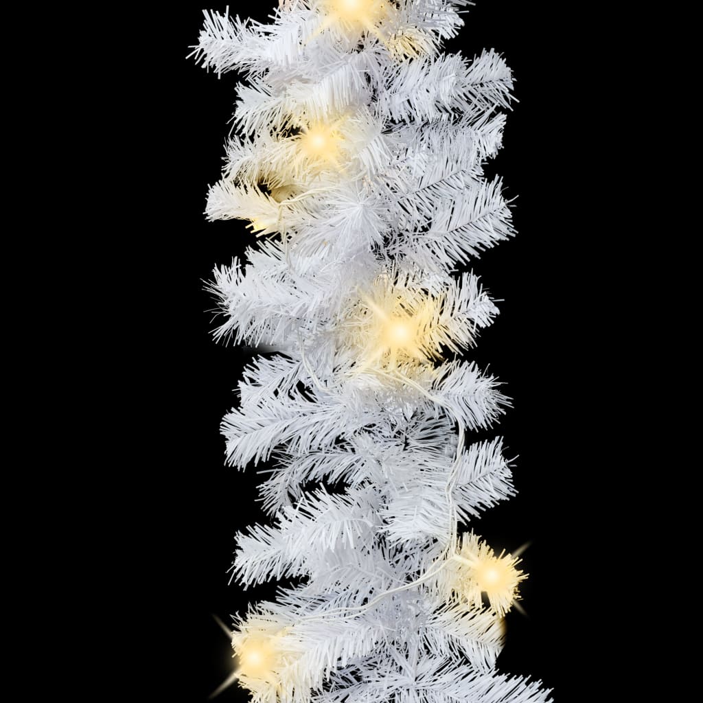 vidaXL Guirnalda de Navidad con luces LED blanco 10 m
