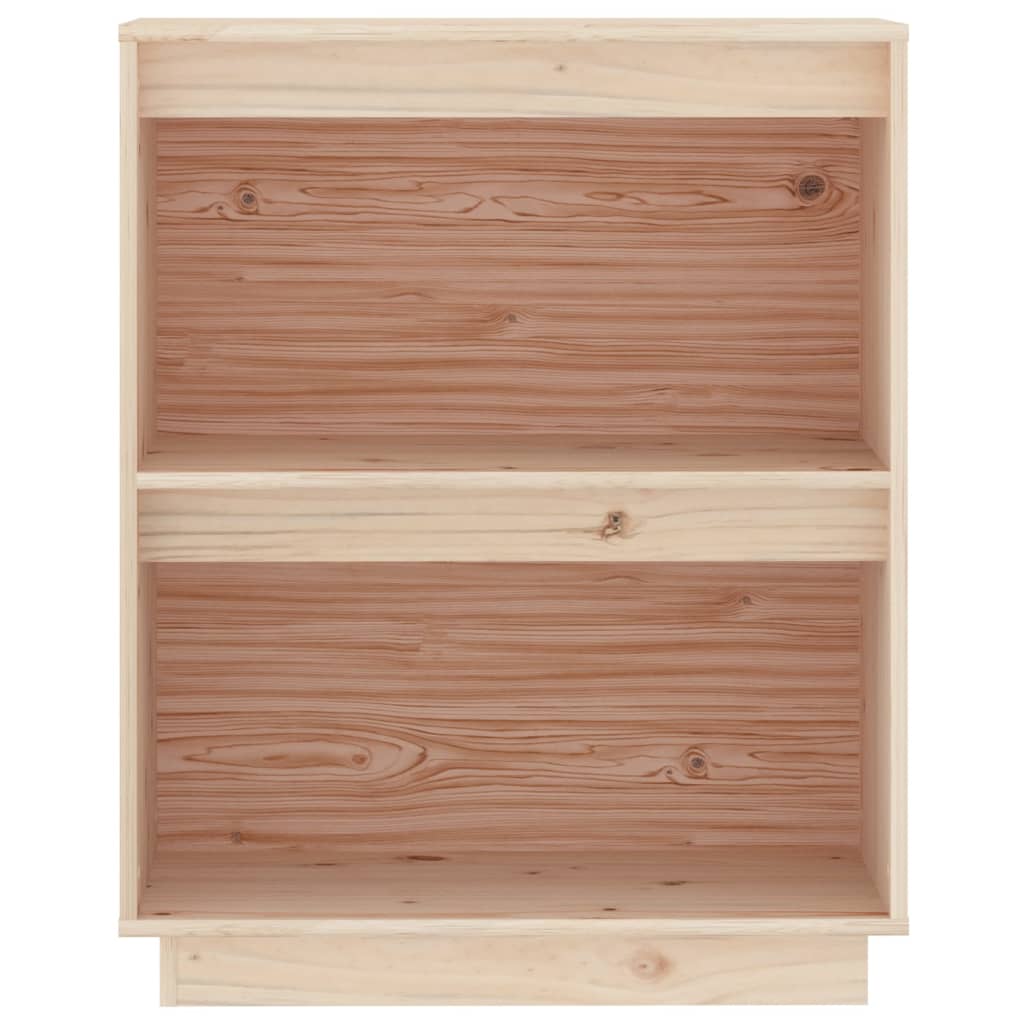 vidaXL Mesa consola de madera maciza de pino 60x34x75 cm