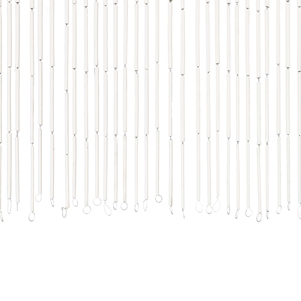 vidaXL Cortina de bambú para puerta contra insectos 90x200 cm