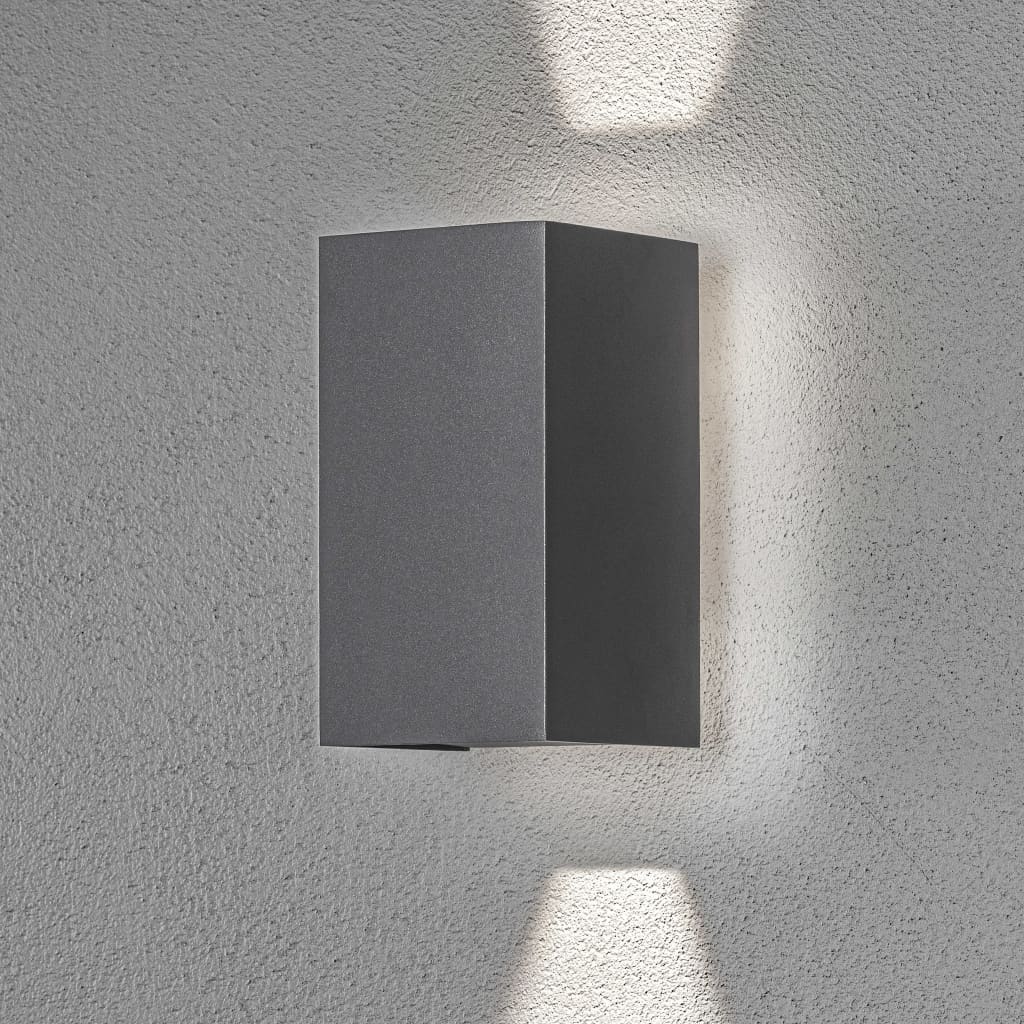 KONSTSMIDE Lámpara LED de pared regulable Cremona arriba y abajo 3x3W