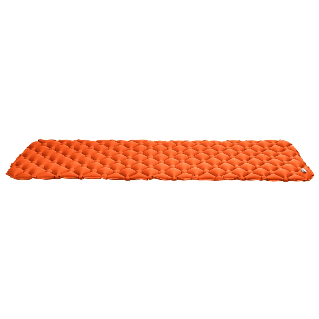 vidaXL Colchón de aire inflable naranja 58x190 cm