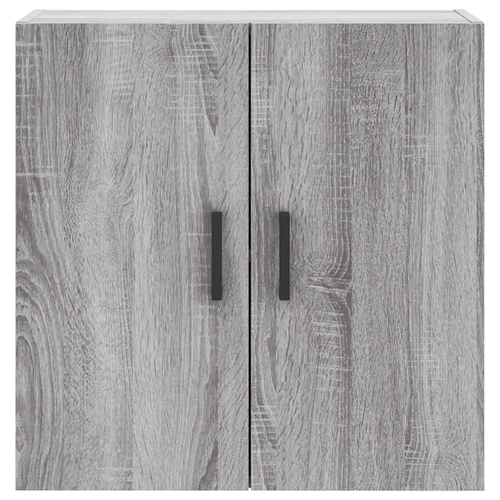 vidaXL Armario de pared madera de ingeniería gris Sonoma 60x31x60 cm