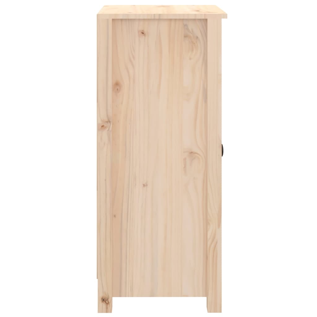vidaXL Aparador de madera maciza de pino 40x35x80 cm