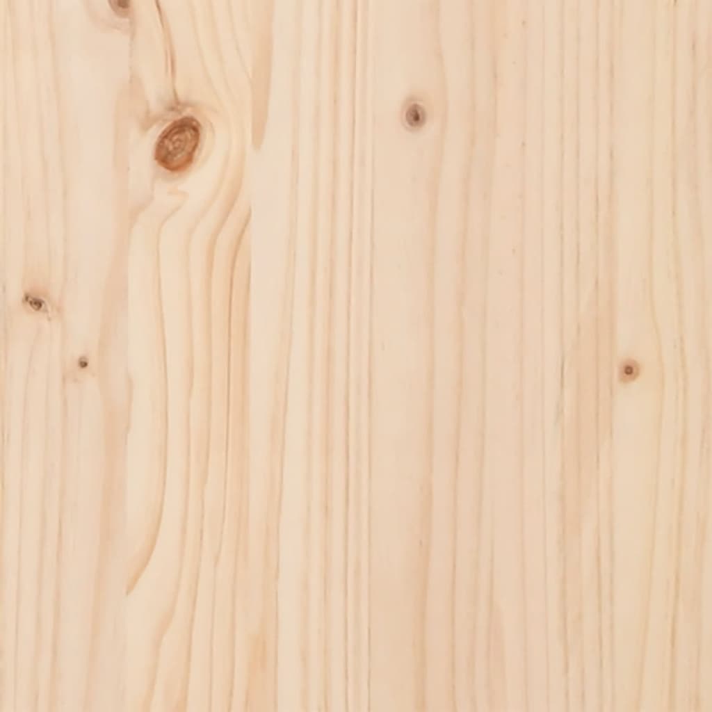 vidaXL Sofá cama nido madera maciza de pino 80x200 cm