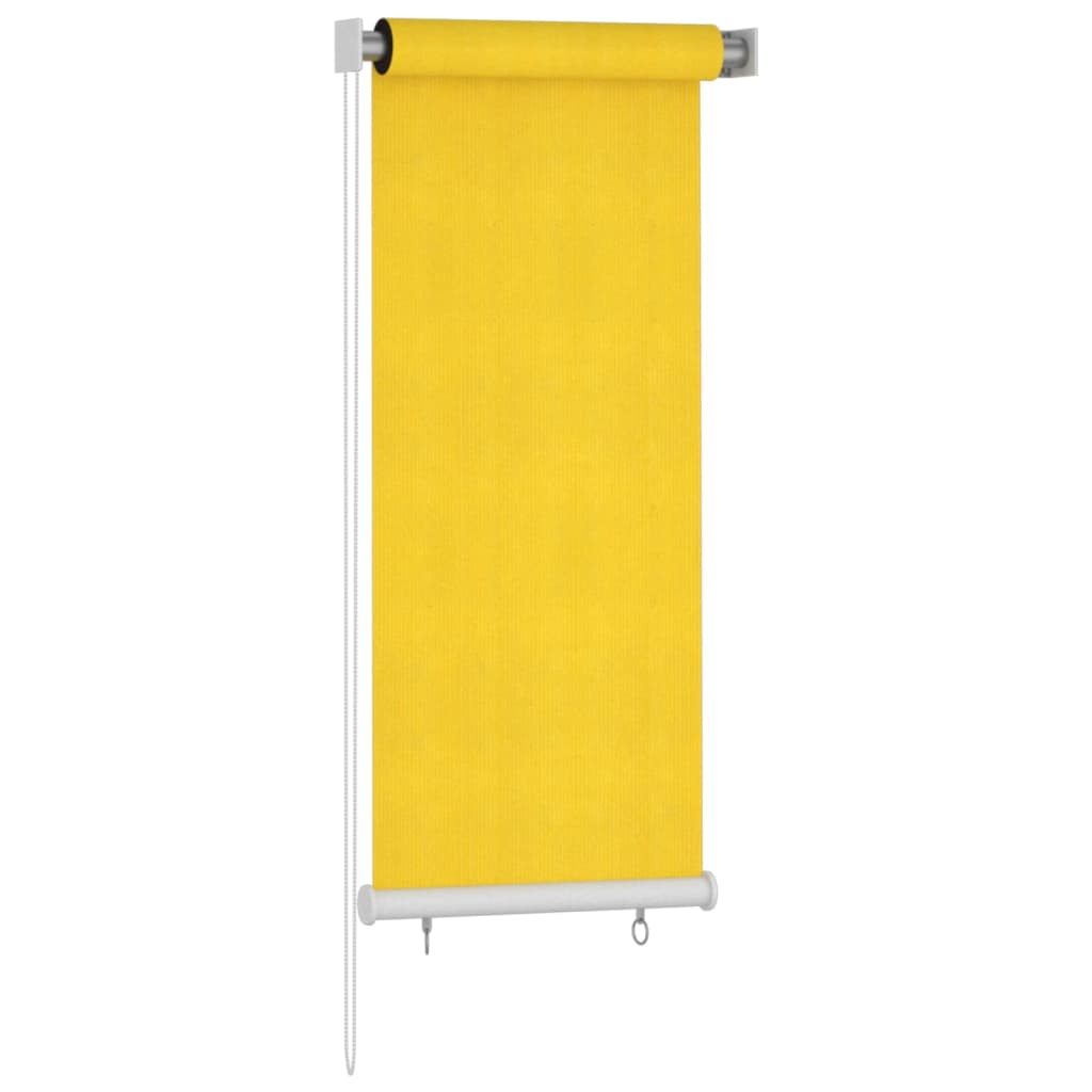 vidaXL Persiana enrollable de exterior 60x140 cm amarillo