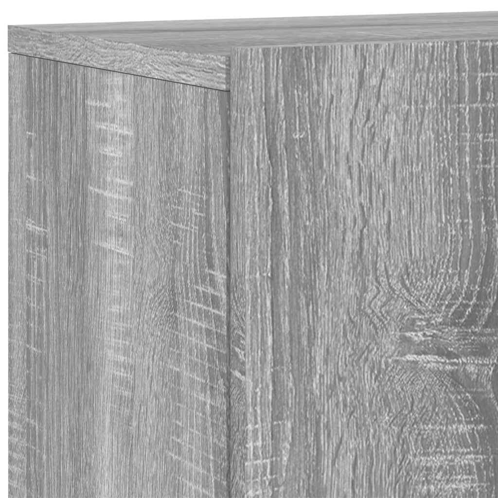 vidaXL Mueble para TV de pared gris Sonoma 60x30x41 cm