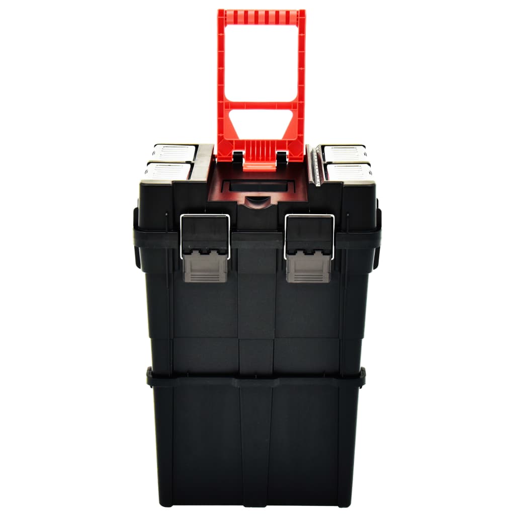 vidaXL Maleta trolley para herramientas con mango 46x36x41 cm