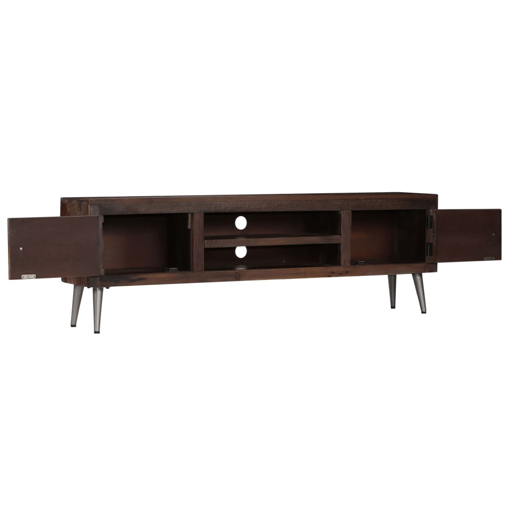 vidaXL Mueble para TV de madera maciza reciclada 140x30x45 cm